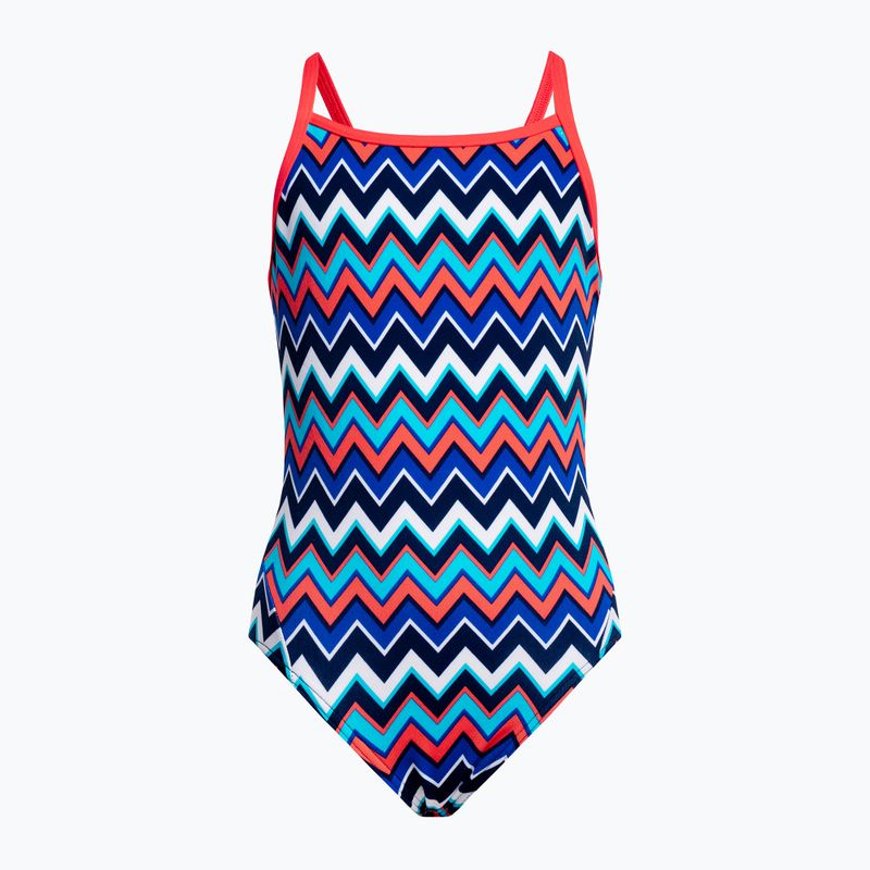 Einteiliger Badeanzug Kinder Funkita Diamond Back One Piece Nautical Mile FS11G71415