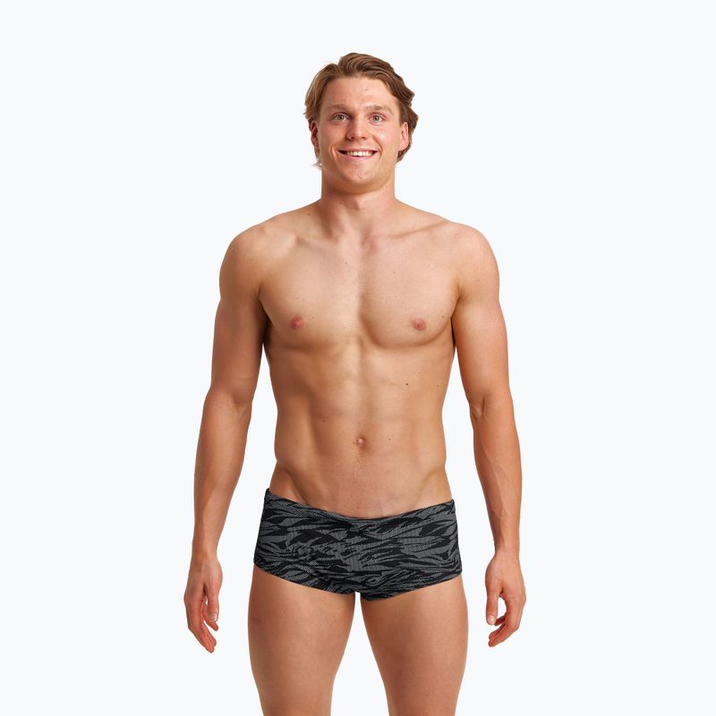 Herren Badehose FUNKY TRUNKS Sidewinder Trunks grau FTS010M7141630 4