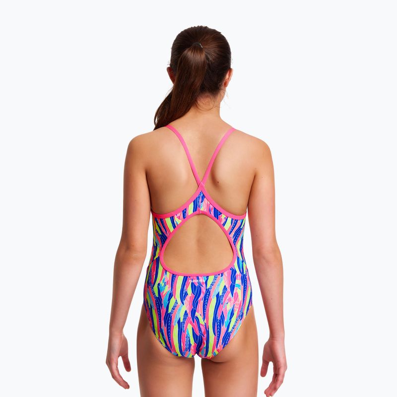 Einteiliger Badeanzug Kinder Funkita Diamond Back One Piece Wing Tips FKS33G71444 5