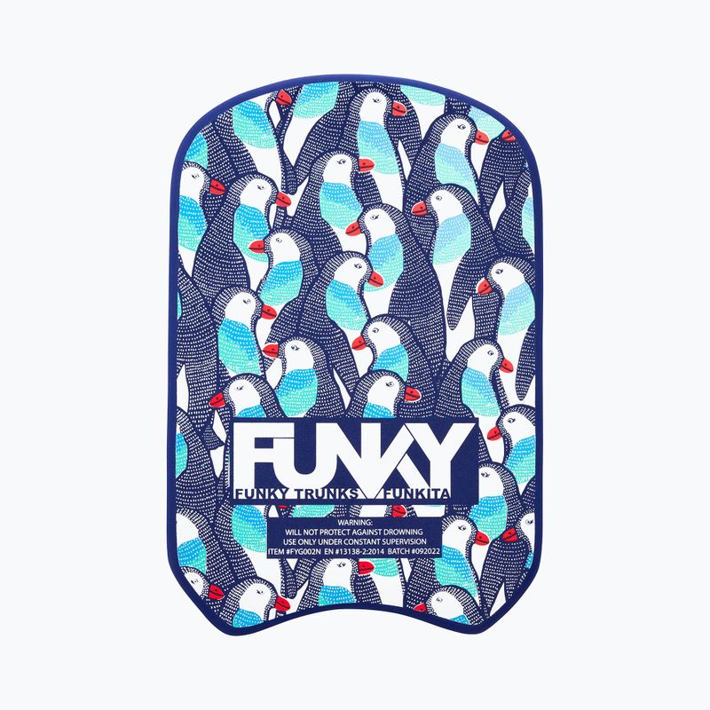 Schwimmbrett Funky Training blau-dunkelblau FYG2N269