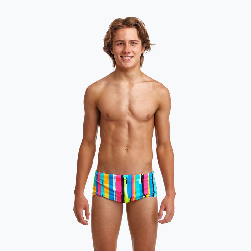 Kinder Funky Trunks Sidewinder Trunks farbenfrohe Badehose FTS010B7148128 5