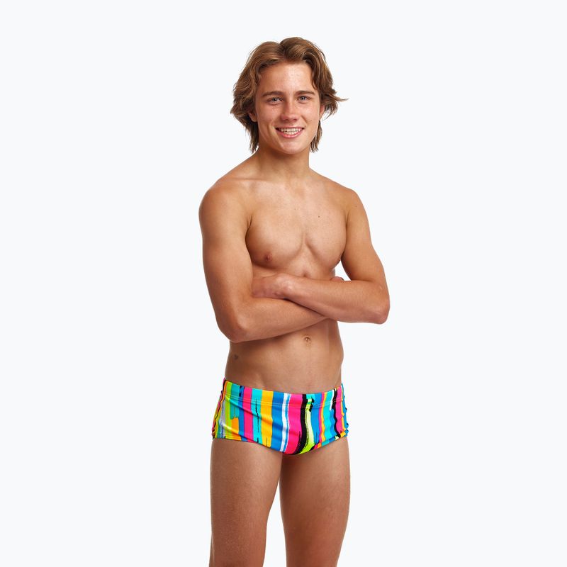 Kinder Funky Trunks Sidewinder Trunks farbenfrohe Badehose FTS010B7148128 6