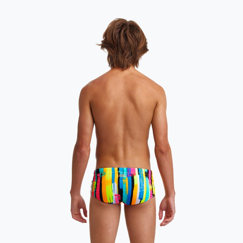 Kinder Funky Trunks Sidewinder Trunks farbenfrohe Badehose FTS010B7148128 7