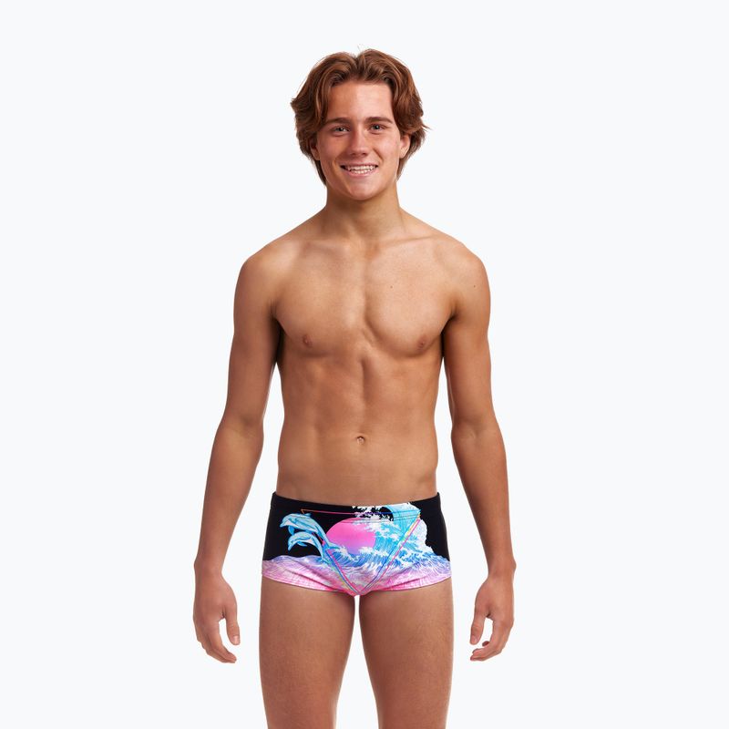 Kinder Funky Trunks Sidewinder Trunks bunte Badehose FTS010B7155828 5