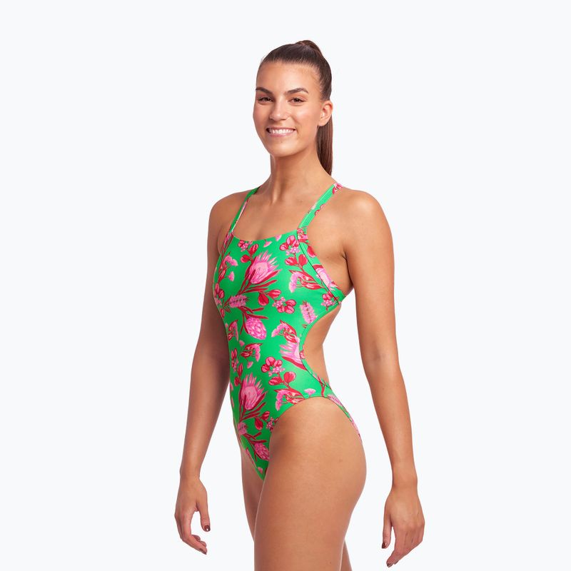 Funkita Brace Free One Piece Damen Badeanzug Grün FKS020L7154912 3