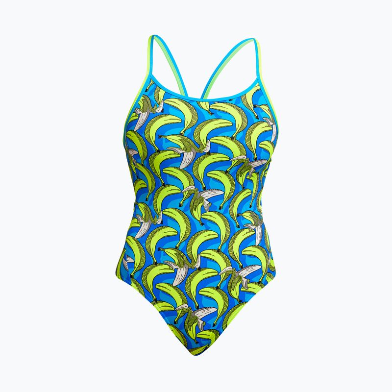 Funkita Diamond Back One Piece Damen Badeanzug Blau FS11L7154116