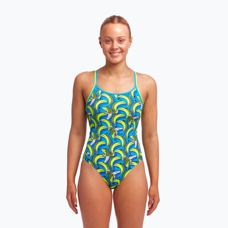 Funkita Diamond Back One Piece Damen Badeanzug Blau FS11L7154116 2