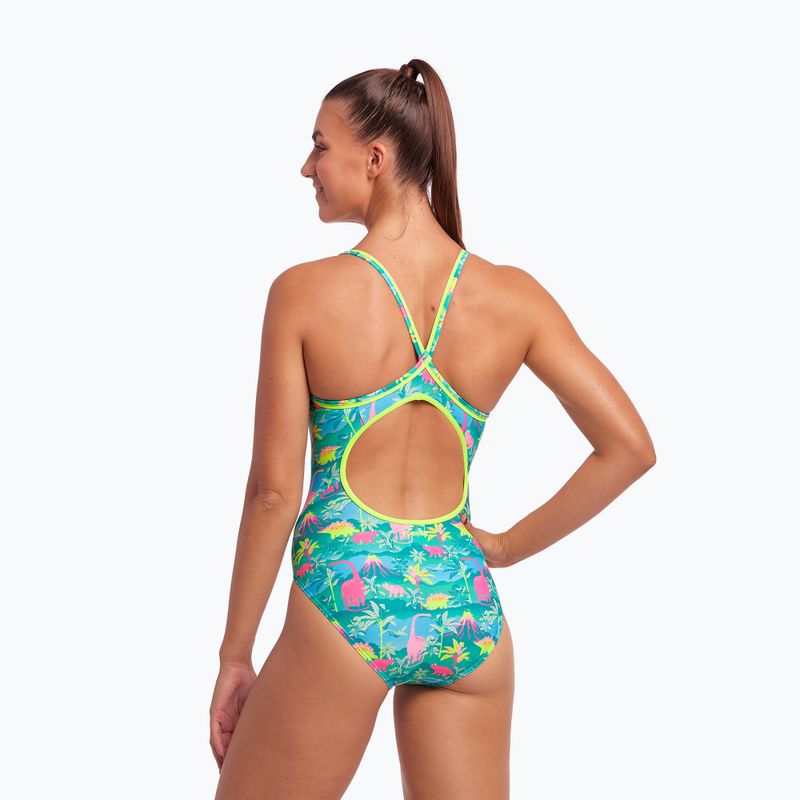 Funkita Diamond Back One Piece Damen Badeanzug Grün FS11L7153408 5