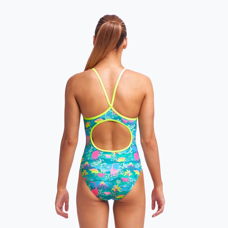 Funkita Diamond Back One Piece Kinder Badeanzug Grün FS11G7153414 4