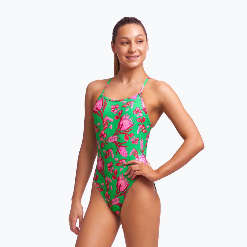 Funkita Single Strap One Piece Kinder Badeanzug grün FS16G7154914