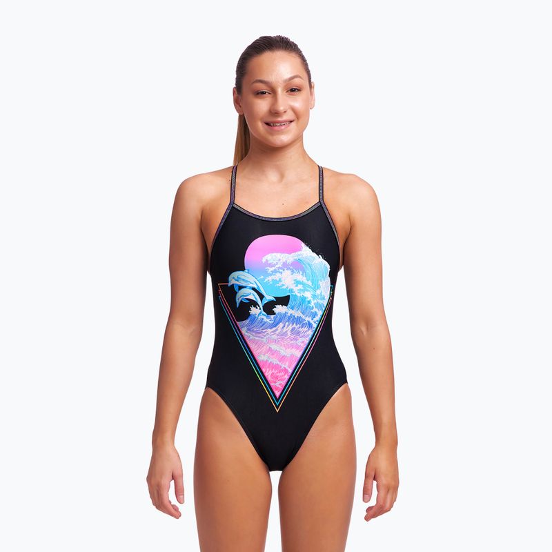 Funkita Single Strap One Piece Kinder Badeanzug Schwarz FS16G7155814 2