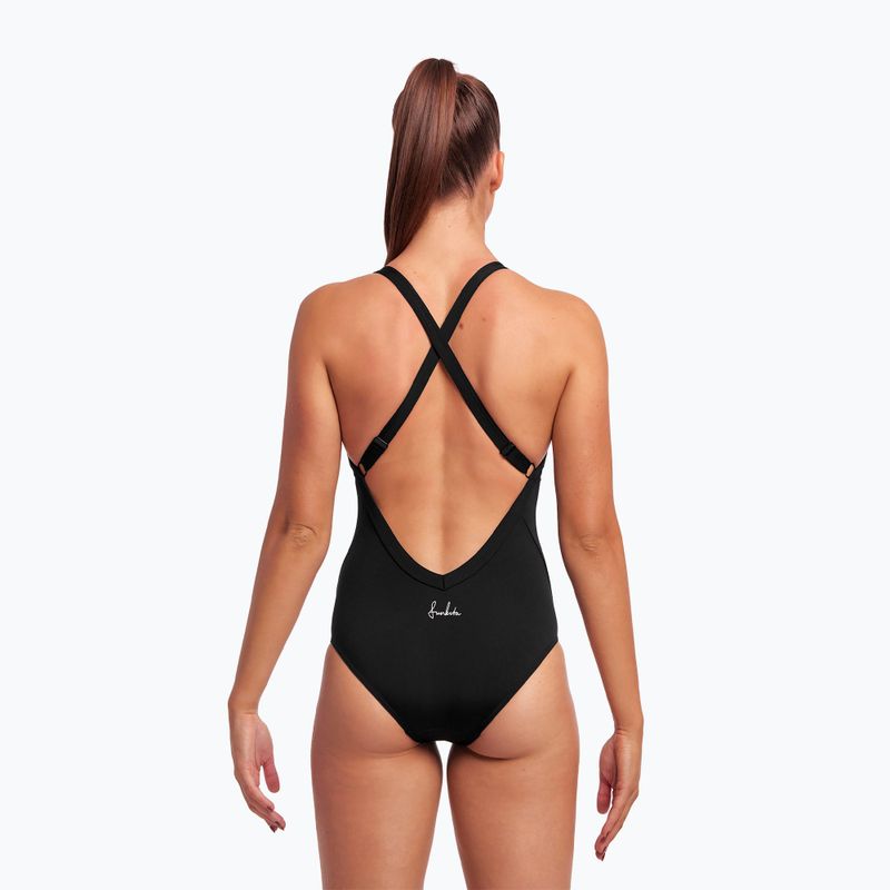 Einteiliger Badeanzug Funkita Sky Hi One Piece noch schwarz 4