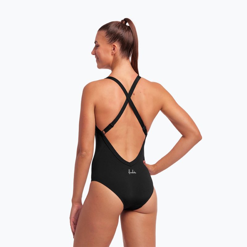 Einteiliger Badeanzug Funkita Sky Hi One Piece noch schwarz 5