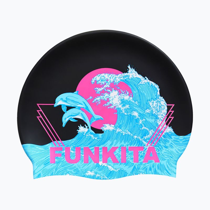 Funkita Silikon Badekappe schwarz Kappe FS997155800 2