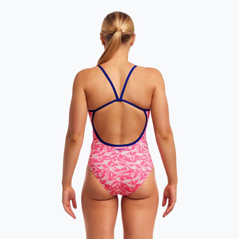 Damen-Badeanzug Funkita Single Strap One Piece gestrandet bae 4