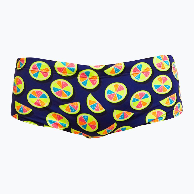 Herren Funky Trunks Sidewinder Badeboxer Sie Zitrone 4