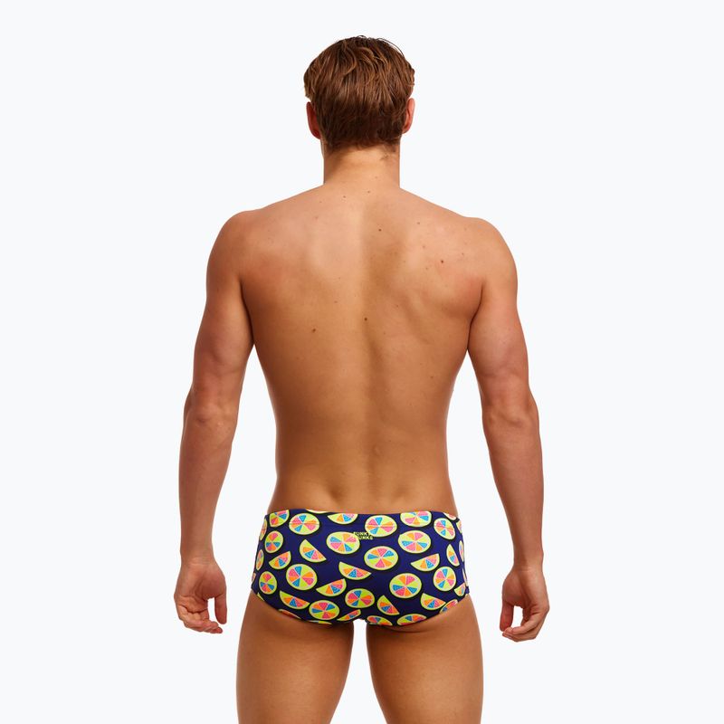 Herren Funky Trunks Sidewinder Badeboxer Sie Zitrone 6