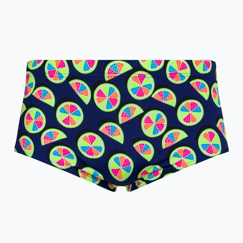 Herren Funky Trunks Sidewinder Badeboxer Sie Zitrone