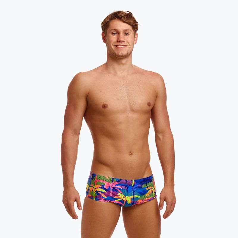 Herren-Badehose Funky Trunks Sidewinder Trunks palm a lot 7