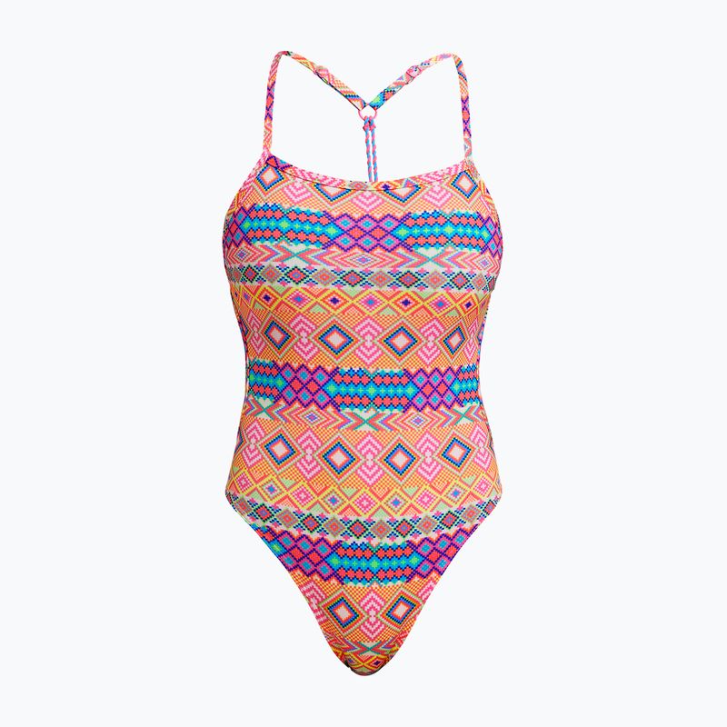 Funkita Twisted One Piece Damen-Badeanzug Teufel im Detail