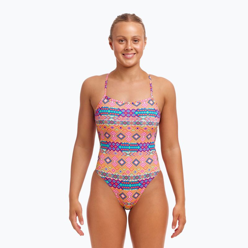 Funkita Twisted One Piece Damen-Badeanzug Teufel im Detail 2