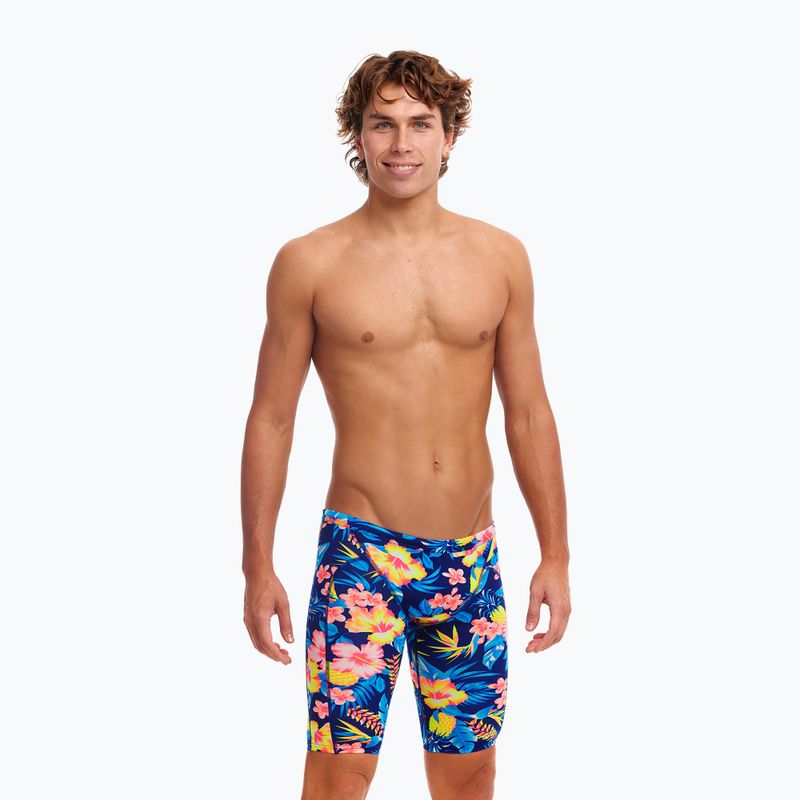 Herren Bademode Funky Trunks Training Jammers in bloom