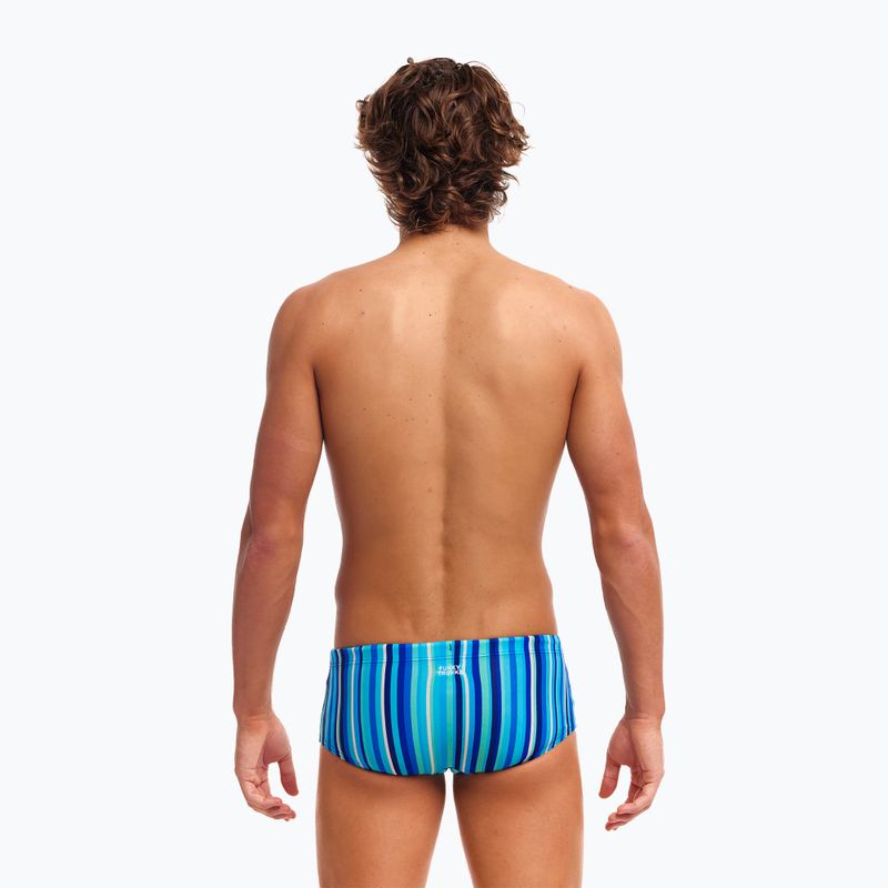 Herren-Schwimmboxer Funky Trunks Sidewinder Lane Lines 3