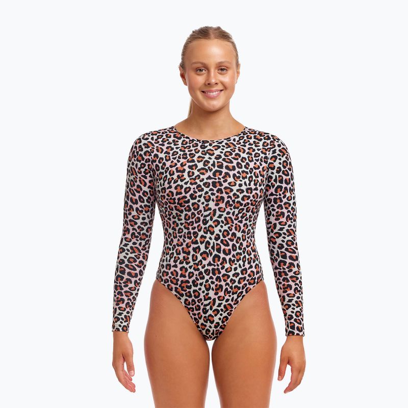 Damen-Badeanzug Funkita Long Shot One Piece einige Zoo Leben 2