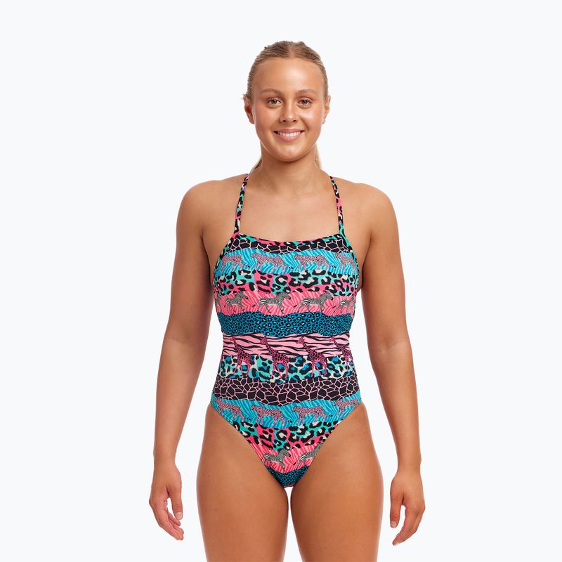 Funkita Frauen einteiliger Badeanzug Strapped In One Piece wilde Dinge 2