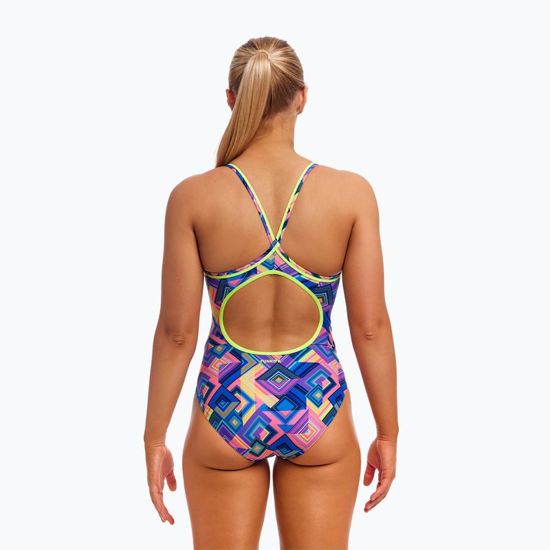 Frauen einteiligen Badeanzug Funkita Diamond Back One Piece quadratisch sein 3