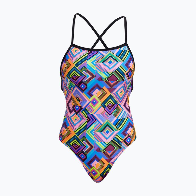 Funkita Strapped In One Piece Damen-Badeanzug Boxanne