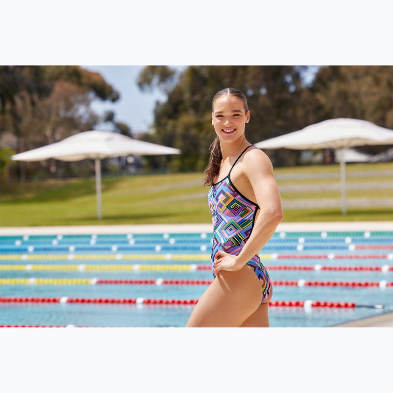 Funkita Strapped In One Piece Damen-Badeanzug Boxanne 6