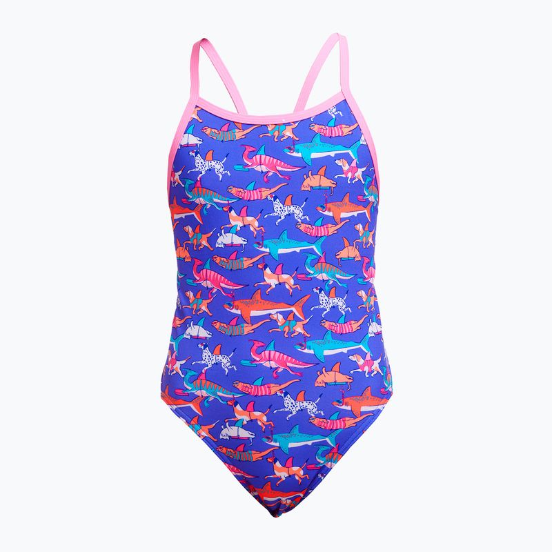 Funkita Single Strap One Piece Kinder Doggie Paddle Badeanzug