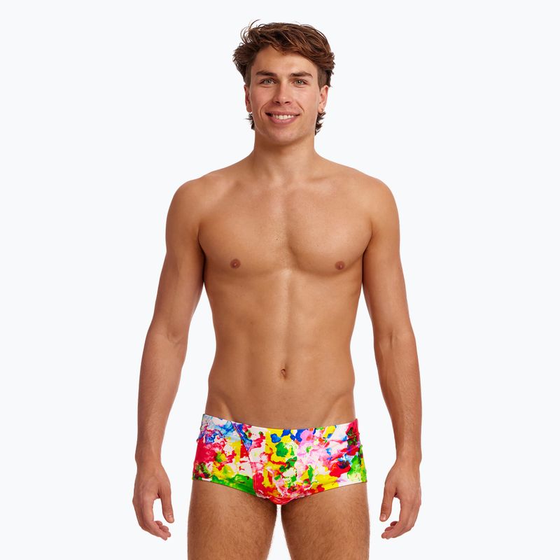 Herren-Schwimm-Boxershorts Funky Trunks Classic Trunks ink jet 2