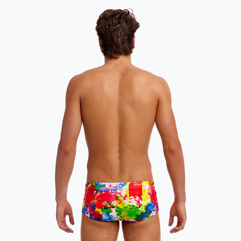 Herren-Schwimm-Boxershorts Funky Trunks Classic Trunks ink jet