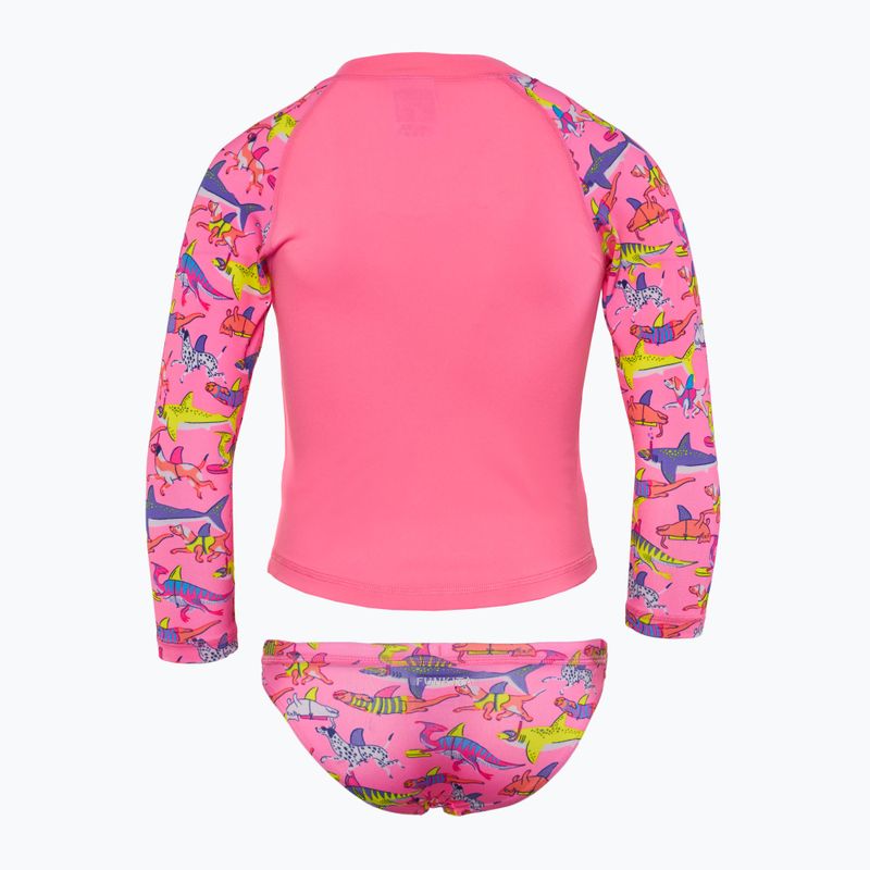 Longsleeve + Kinder-Schwimmslip Funkita Zippy Rashie & Brief Lernspur 2