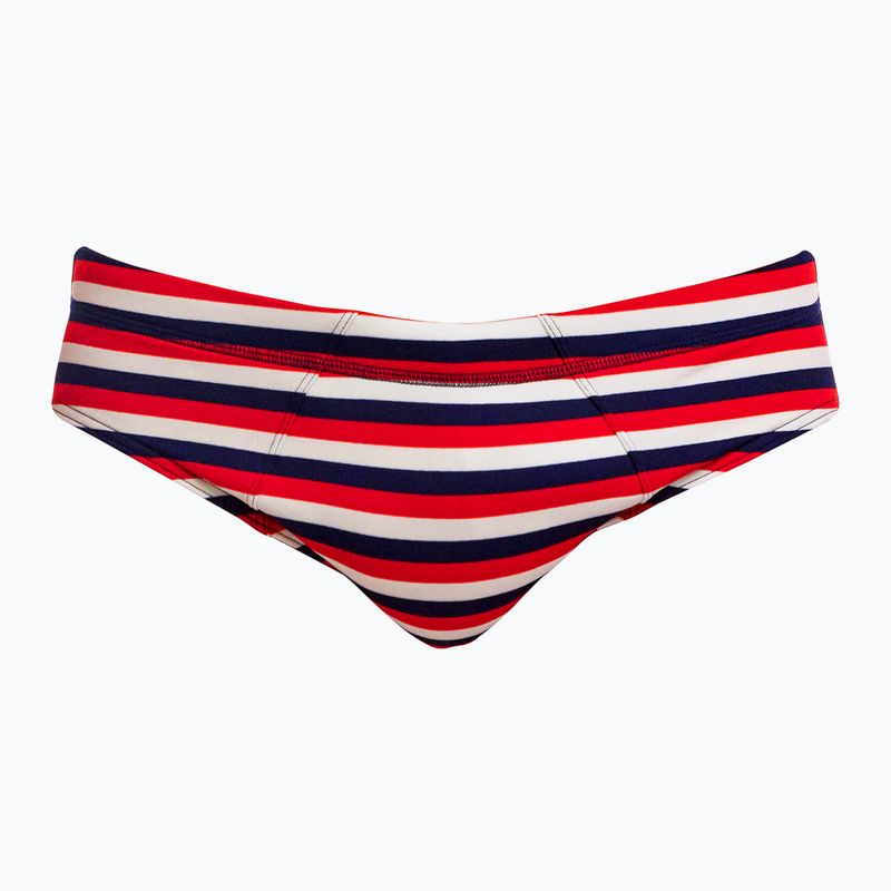Herren Badeslip Funky Trunks Seamed Briefs riviera