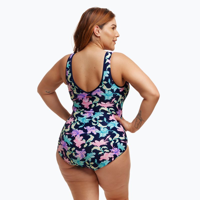 Damen-Badeanzug Funkita Zip Front One Piece schnell fließen 5