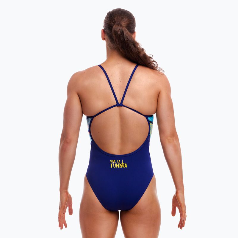 Women's Funkita Single Strap One Piece Badeanzug vive la funky 3