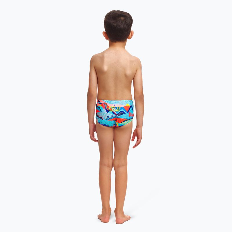 Funky Trunks Bedruckte Kinder-Badehose vive la funky 3