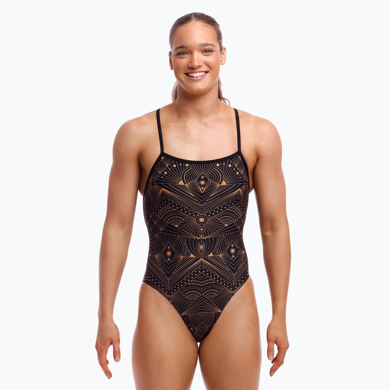 Funkita Frauen einteiliger Badeanzug Strapped In One Piece zu den Sternen 2