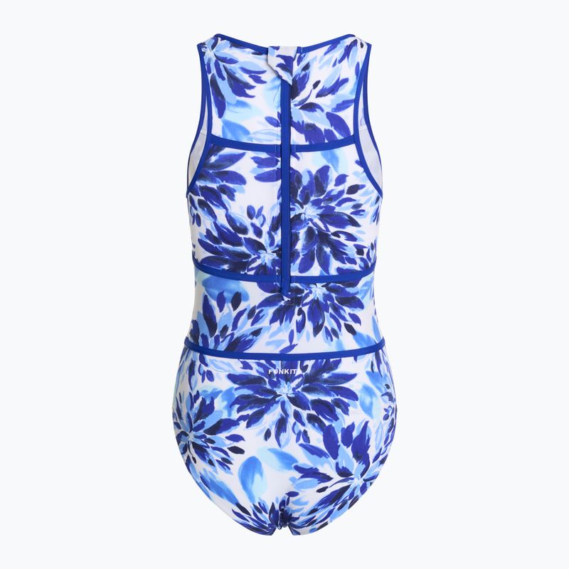 Badeanzug Damen Funkita Hi Flyer One Piece blossom blue 2