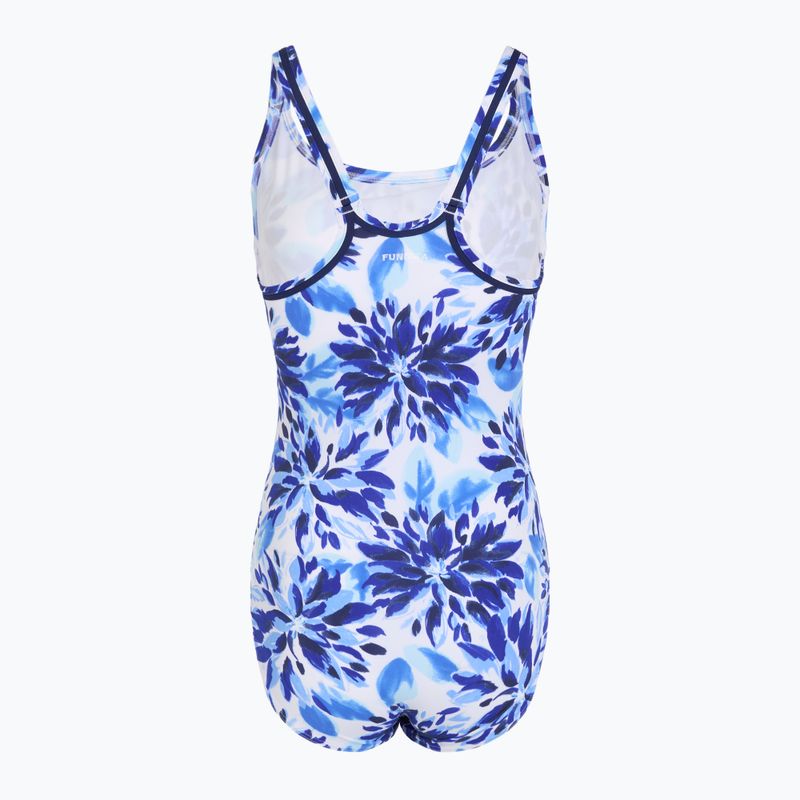 Badeanzug Damen Funkita Locked In Lucy One Piece blossom blue 2