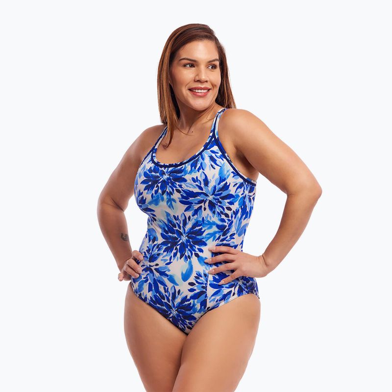 Badeanzug Damen Funkita Locked In Lucy One Piece blossom blue