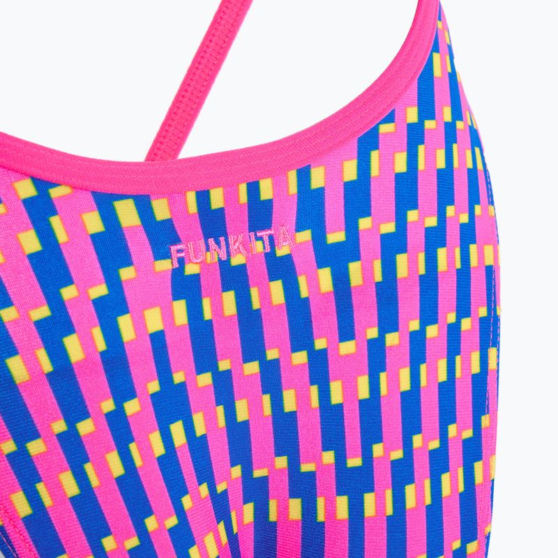 Badeanzug Damen Funkita High Leg One Piece daily steps 3