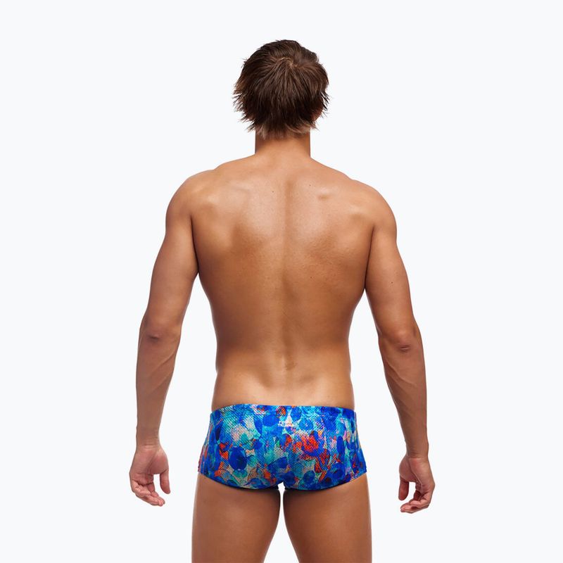 Herren-Schwimmboxer Funky Trunks Sidewinder Trunks paint press 2