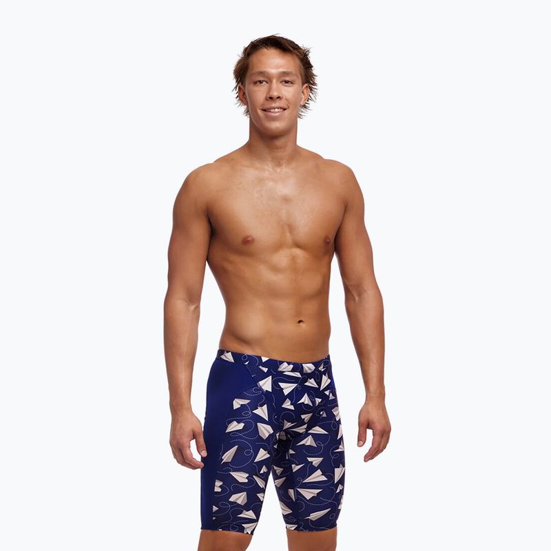 Jammershorts Herren Funky Trunks Training Jammers paper plain 4