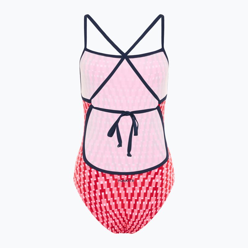 Badeanzug Damen Funkita Tie Me Tight One Piece red 2