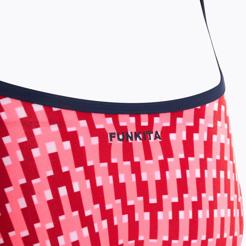 Badeanzug Damen Funkita Tie Me Tight One Piece red 3
