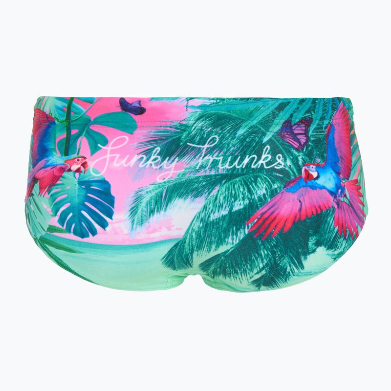 Schwimm-Boxershorts Kinder Funky Trunks Sidewinder Trunks the beach 2